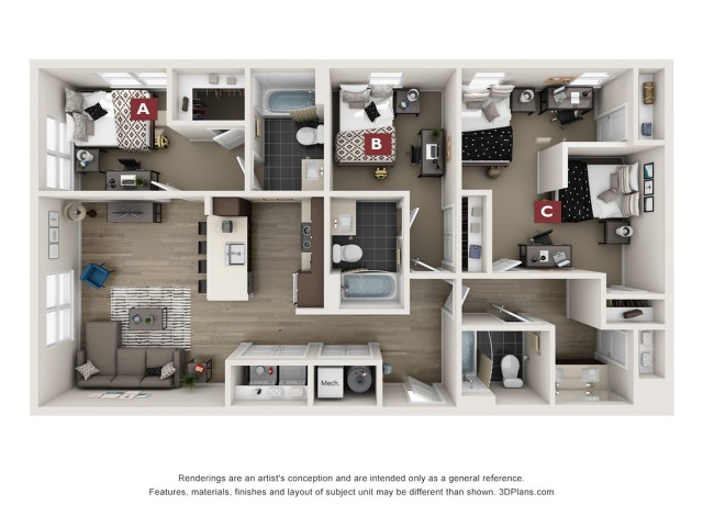 Cypress Floor plan
