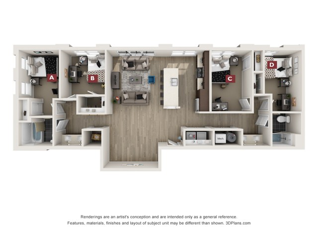 Rowan Floor plan