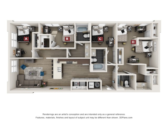 Dudley Floor plan
