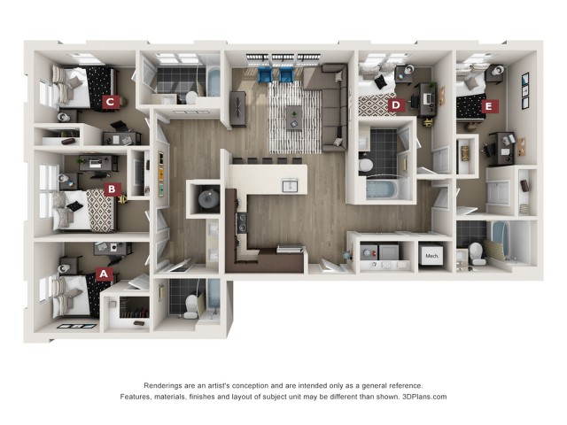Elder Floor plan