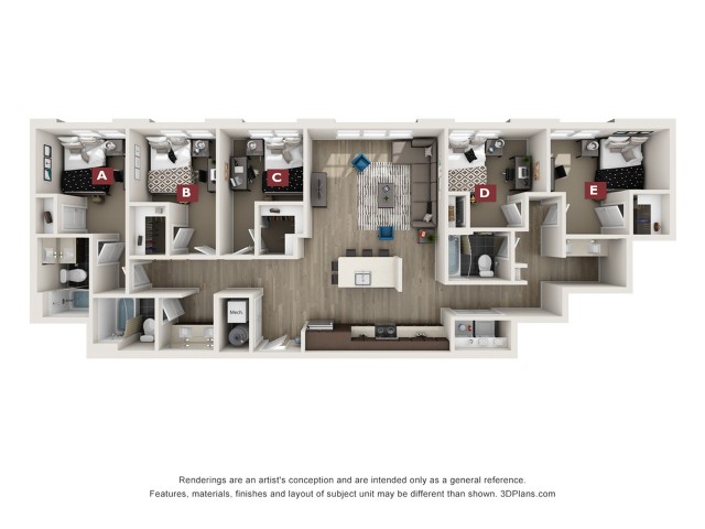 Elm Floor plan